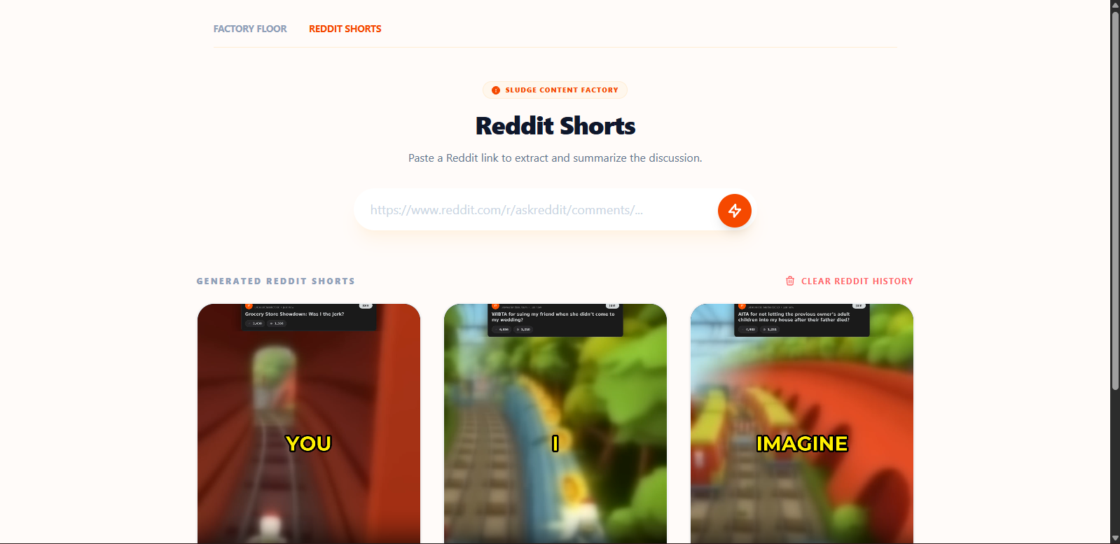 Video Shorts Factory